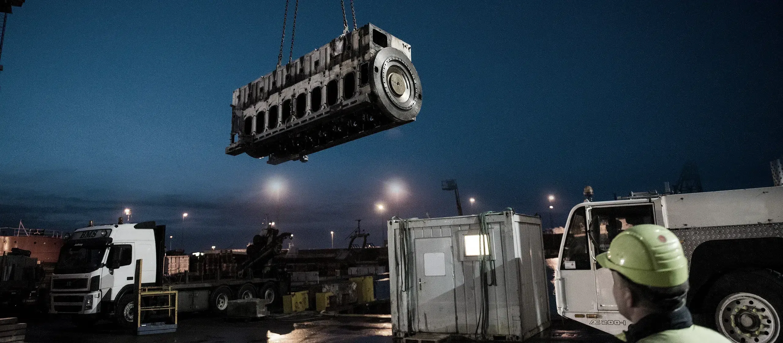 Blog Reman Motor removal for cleaning using DST-CHEMICALS