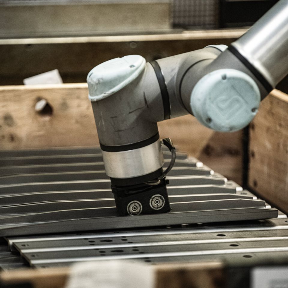 A clean workpiece after successful cleansing