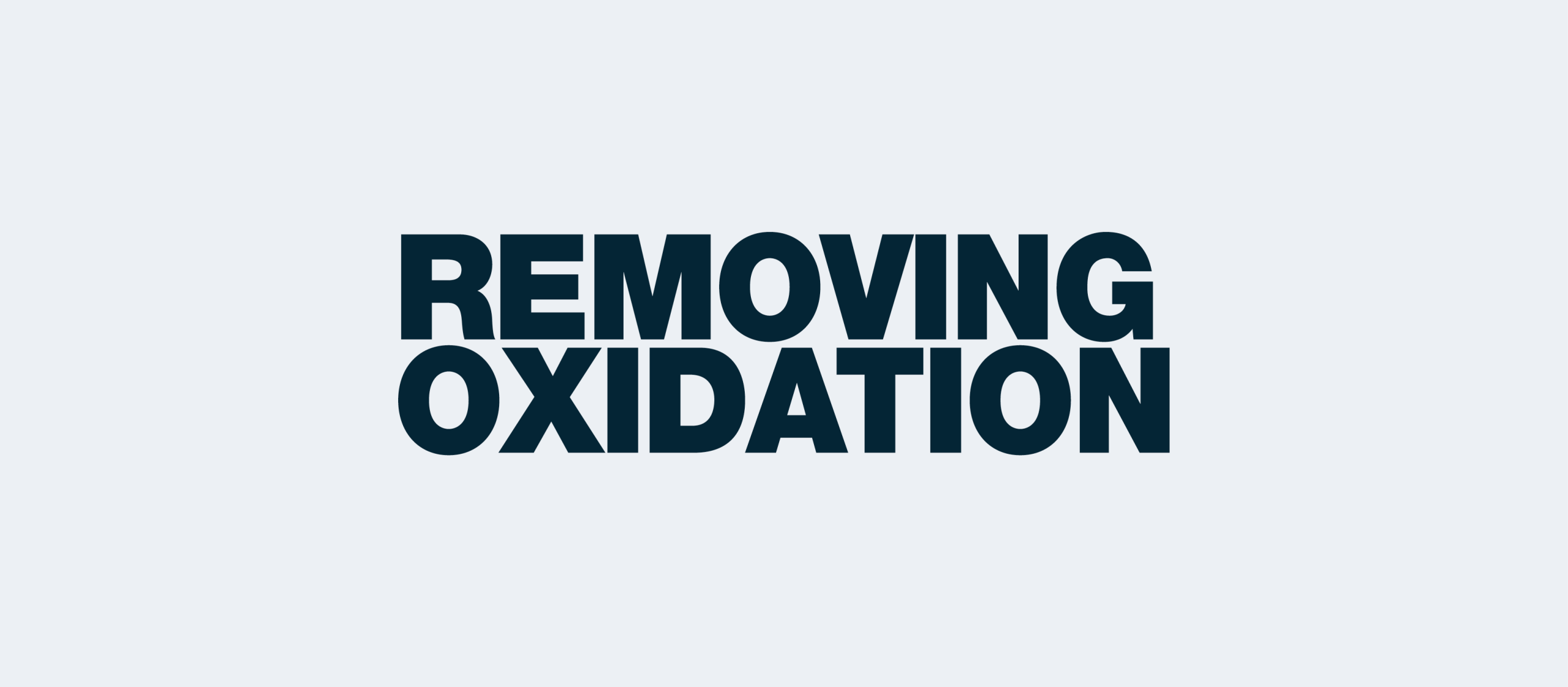 The Complete guide to removing oxidation from aluminium DSTCHEMICALS