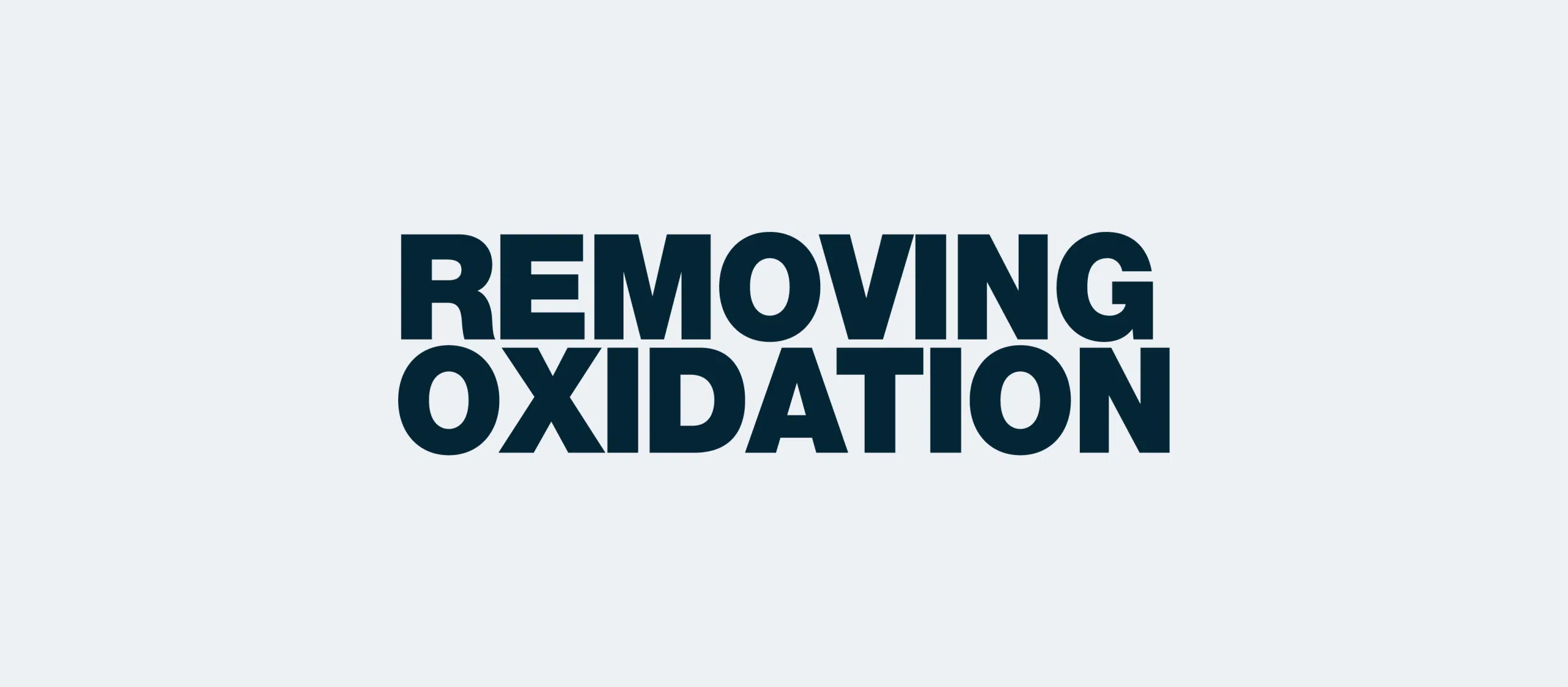 DST-CHEMICALS Removing Oxidation Blog